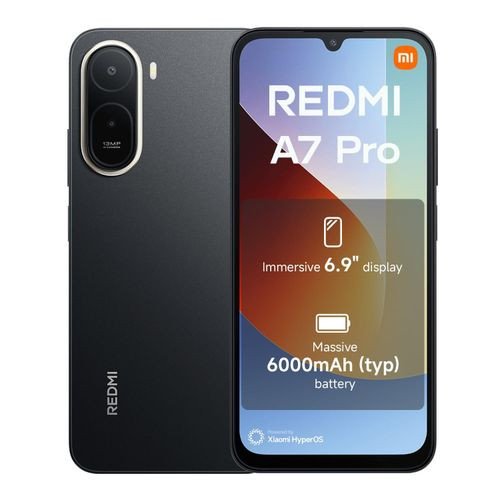 XIAOMI Redmi A7 Pro-6.9",4GB RAM/128GB ROM,Android 16,13MP/8MP,Dual Sim, 4G LTE, 6000mAh