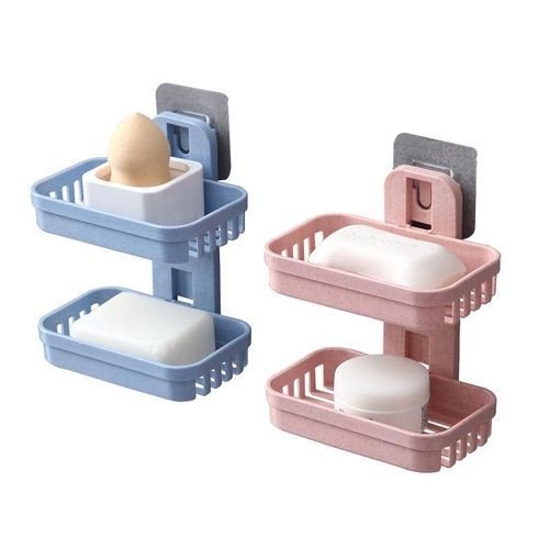Double layer soap rack(1 piece)