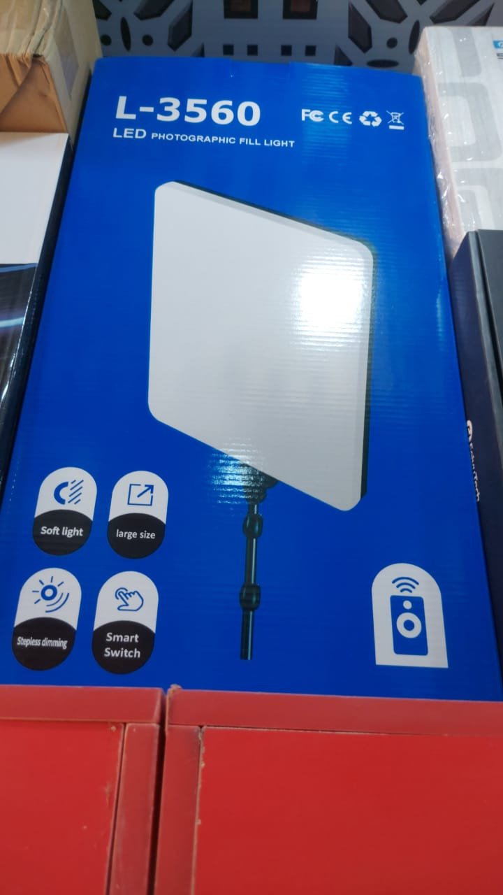 Generic L-3560 Photography and Spa LED Panel Light With Stand - image 3 L-3560 Photography and Spa LED Panel Light With Stand