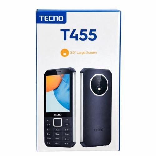 Tecno T455 Dual Sim 3.0" Opera Mini,with 2000mah, Black