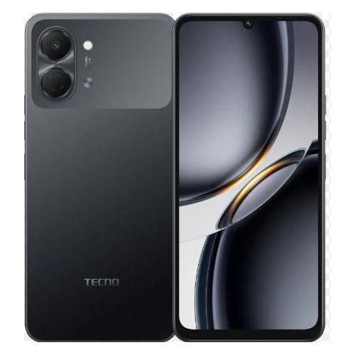 Tecno POP 20, 4GB RAM/64GB ROM, 5000mAh, 15W, 4G Network- Black